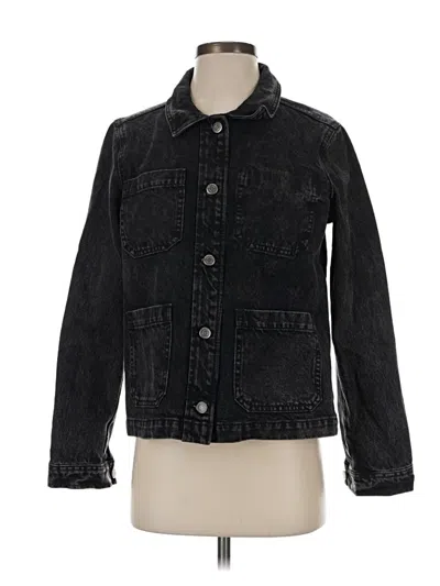 Pre-owned Old Navy Denim Jacket In Black