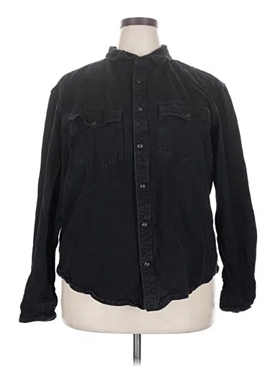 Pre-owned Old Navy Denim Jacket In Black