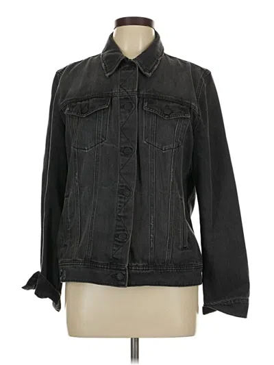 Pre-owned Old Navy Denim Jacket In Black