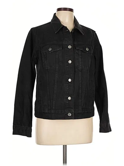 Pre-owned Old Navy Denim Jacket In Black