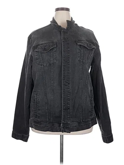 Pre-owned Old Navy Denim Jacket In Black