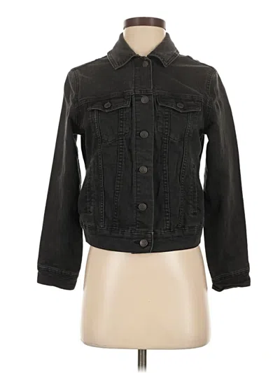 Pre-owned Old Navy Denim Jacket In Black