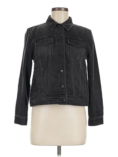 Pre-owned Old Navy Denim Jacket In Black