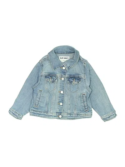 Pre-owned Old Navy Kids' Denim Jacket In Blue