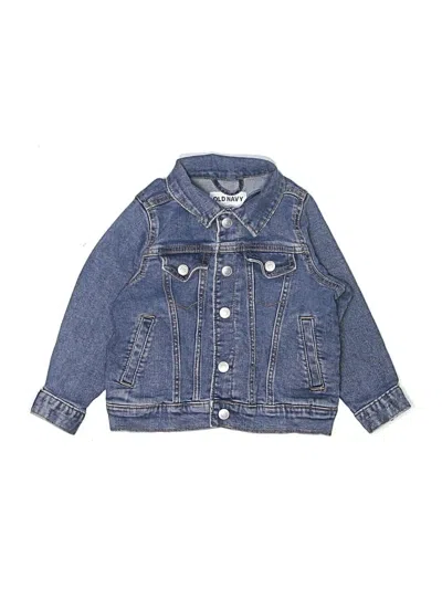Pre-owned Old Navy Kids' Denim Jacket In Blue