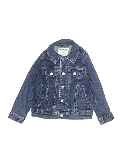 Pre-owned Old Navy Kids' Denim Jacket In Blue