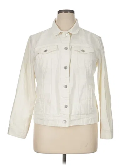 Pre-owned Old Navy Denim Jacket In White