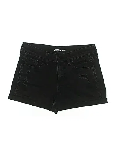 Pre-owned Old Navy Denim Shorts In Black