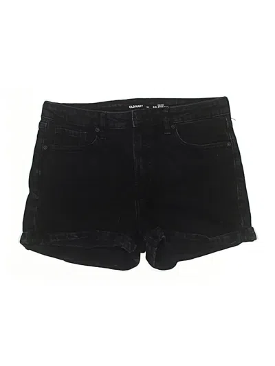 Pre-owned Old Navy Denim Shorts In Black