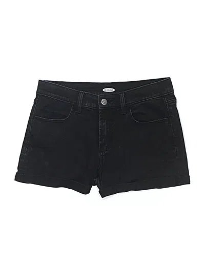 Pre-owned Old Navy Denim Shorts In Black