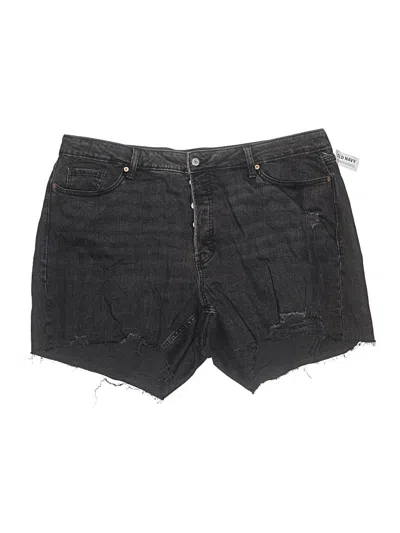 Old Navy Denim Shorts In Black