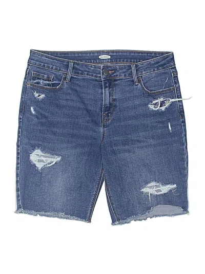 Pre-owned Old Navy Denim Shorts In Blue