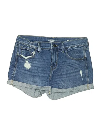 Pre-owned Old Navy Denim Shorts In Blue