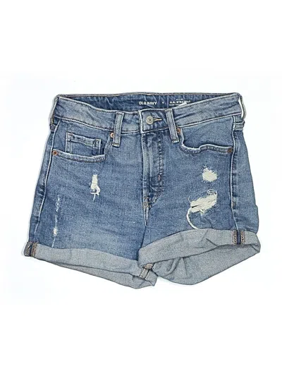 Pre-owned Old Navy Denim Shorts In Blue