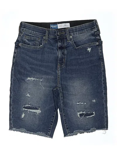 Pre-owned Old Navy Denim Shorts In Blue