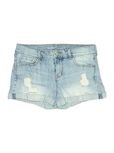 Pre-owned Old Navy Denim Shorts In Blue