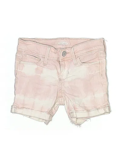 Pre-owned Old Navy Kids' Denim Shorts In Pink
