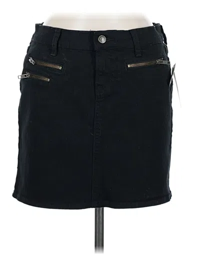 Old Navy Denim Skirt In Black