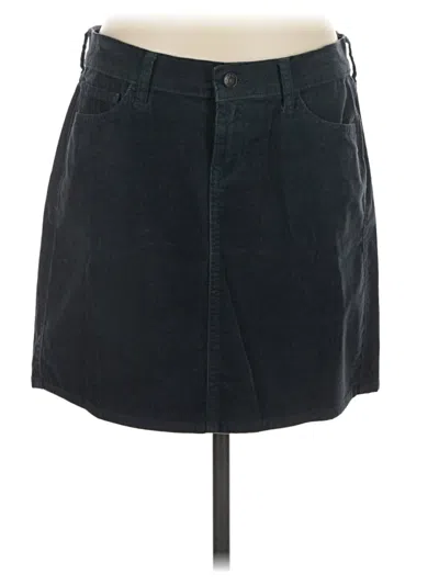 Pre-owned Old Navy Denim Skirt In Black