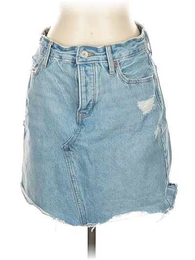 Pre-owned Old Navy Denim Skirt In Blue