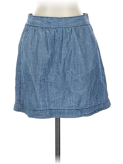 Pre-owned Old Navy Denim Skirt In Blue