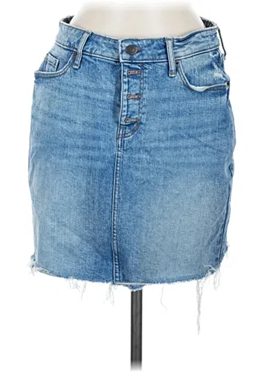 Pre-owned Old Navy Denim Skirt In Blue