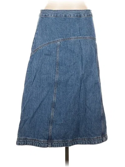 Pre-owned Old Navy Denim Skirt In Blue