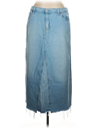 Pre-owned Old Navy Denim Skirt In Blue