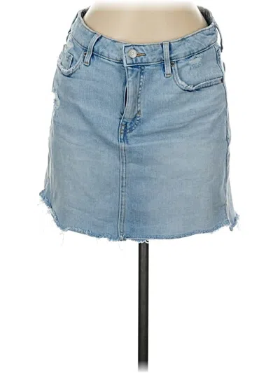 Pre-owned Old Navy Denim Skirt In Blue