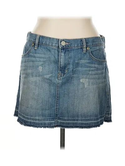 Pre-owned Old Navy Denim Skirt In Blue