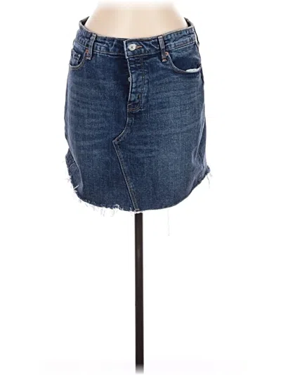 Pre-owned Old Navy Denim Skirt In Blue