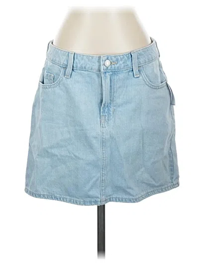 Pre-owned Old Navy Denim Skirt In Blue