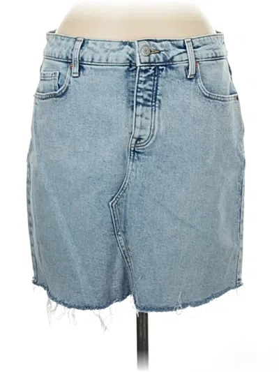 Pre-owned Old Navy Denim Skirt In Blue