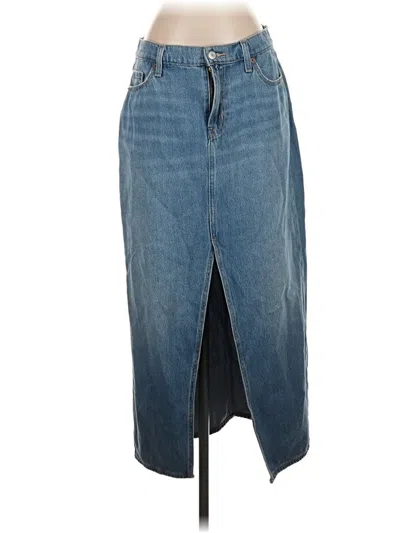 Pre-owned Old Navy Denim Skirt In Blue