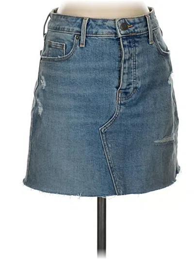 Pre-owned Old Navy Denim Skirt In Blue