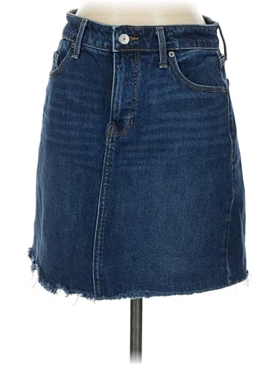 Pre-owned Old Navy Denim Skirt In Blue