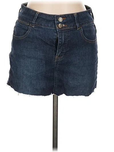 Pre-owned Old Navy Denim Skirt In Blue