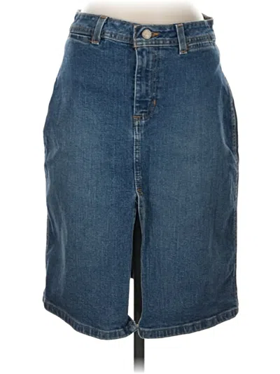 Pre-owned Old Navy Denim Skirt In Blue