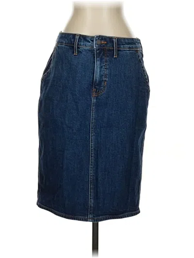 Pre-owned Old Navy Denim Skirt In Blue
