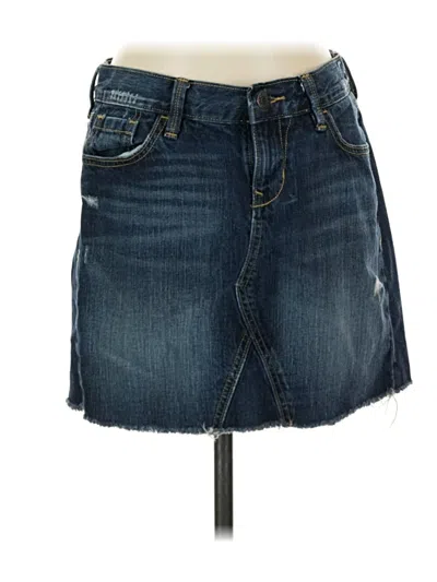 Pre-owned Old Navy Denim Skirt In Blue