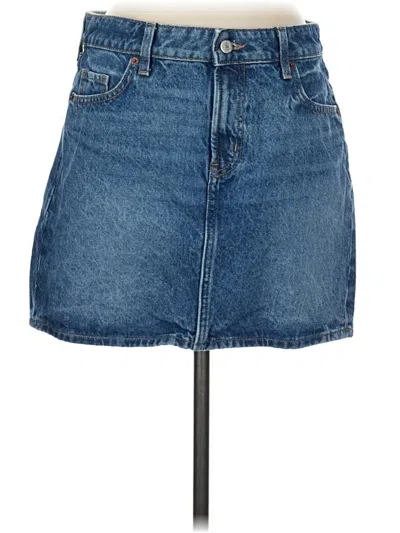 Pre-owned Old Navy Denim Skirt In Blue