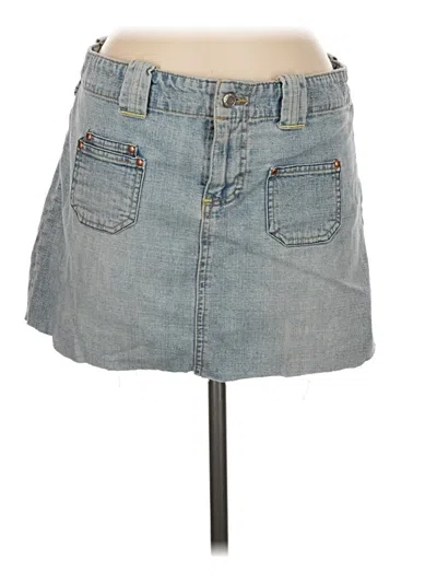 Pre-owned Old Navy Denim Skirt In Blue