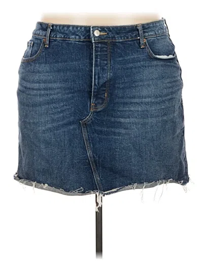 Pre-owned Old Navy Denim Skirt In Blue