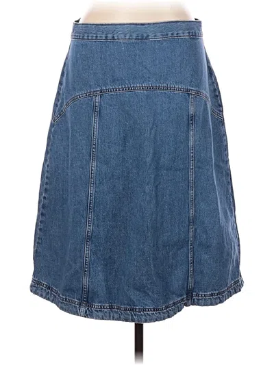 Pre-owned Old Navy Denim Skirt In Blue