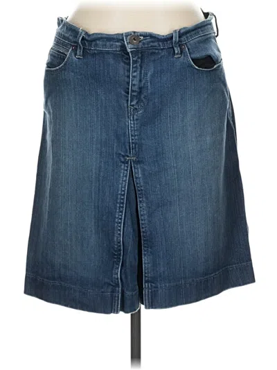 Pre-owned Old Navy Denim Skirt In Blue