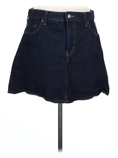 Pre-owned Old Navy Denim Skirt In Blue