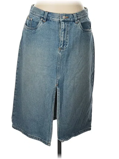 Pre-owned Old Navy Denim Skirt In Blue