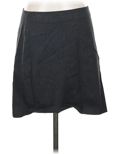 Pre-owned Old Navy Denim Skirt In Gray