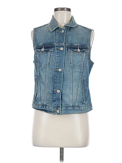Pre-owned Old Navy Denim Vest In Blue