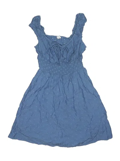 Pre-owned Old Navy Kids' Dress In Blue